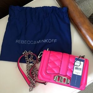 Brand NEW Rebecca Minkoff Mini Love Crossbody Bag